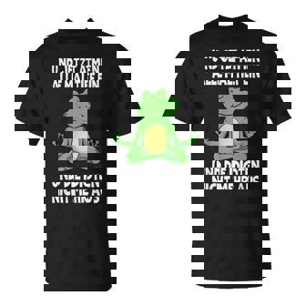 Und Jetzt Atmen Alle Mal Tief Ein Frosch Lustiges Spruch T-Shirt - Geschenkecke