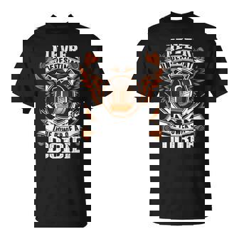 Never Underestimate The Power Of Dobie Dobie Name T-Shirt - Thegiftio