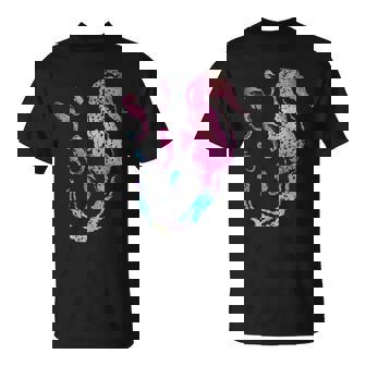Underwater Aquarium Ocean Animal Sea Fish Colorful Seahorse T-Shirt - Monsterry