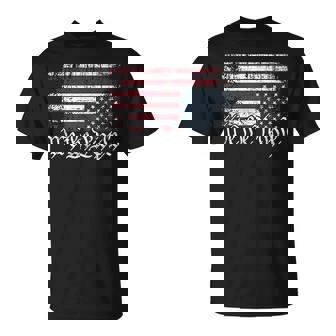 Upside Down American Flag We The People Protest Distressed T-Shirt | Seseable CA