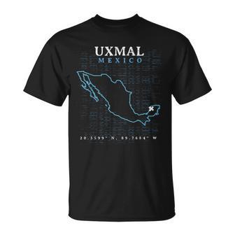Uxmal Mexique T-Shirt - Cadeauxyz