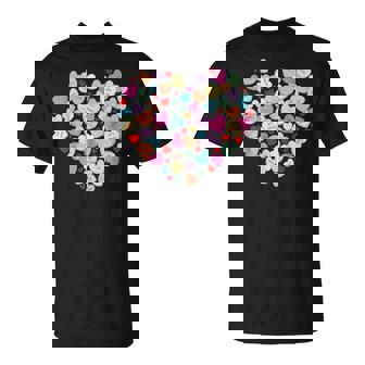 Valentines Day Cute Heart Conversation Candy Sweetheart T-Shirt | Mazezy