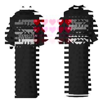 Valentines Day Registered Dietitian T-Shirt - Monsterry