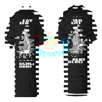 Valentines Day Shark Heart Breaker Boys Kids T-Shirt - Monsterry