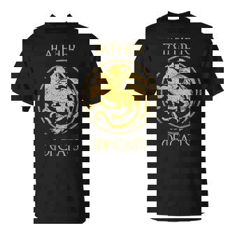 Vater Der Katze Father Of Cats T-Shirt - Geschenkecke