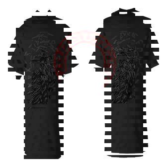 Viking Raven Norse Mythology Crow T-Shirt - Monsterry