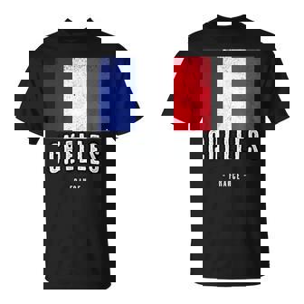 Ville De Chelles France Fr Drapeau Français T-Shirt - Cadeauxyz