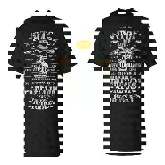 Vintage 1975 50 Años Cumpleaños Moto Biker Hombre Motero Camiseta unisex - Regaloses