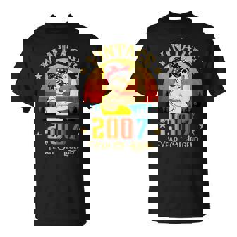 Vintage 2007 Cumpleaños Es 18 Años De Edad Divertidointage 2007 Camiseta unisex - Regaloses