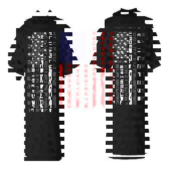 Vintage American Flag Scouting Law T-Shirt - Seseable