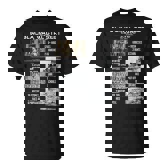 Vintage Black Business Black History Month Black Wall Street T-Shirt | Mazezy