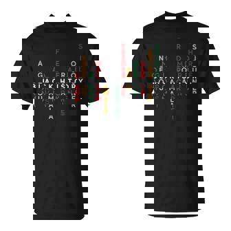 Vintage Black History Month Leaders Black History Month T-Shirt - Monsterry