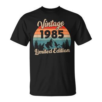 Vintage Born In 1985 Limited Edition And Birthday T-Shirt - Thegiftio UK