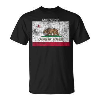 Vintage California Flag T-Shirt - Geschenkecke