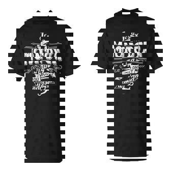 Vintage Classic Montoya Family Apparels Personalizable Para Apellido Montoya Adultos Manga Corta Negro Talla S Camiseta unisex - Regaloses