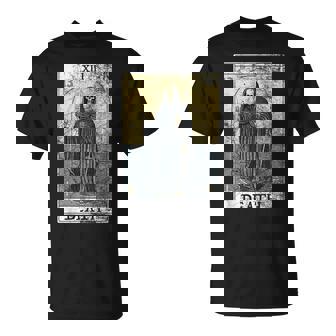 Vintage Death Tarot Card Skeleton Occult Satanic Horror Men T-Shirt - Thegiftio UK