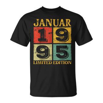 Vintage January 1995 28Th Birthday T-Shirt - Geschenkecke