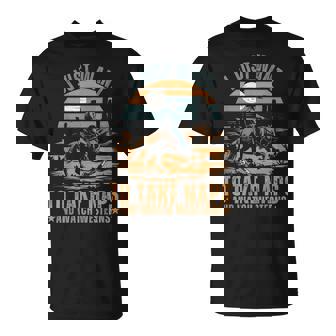 Vintage I Just Want To Take Naps And Watch Westerns T-Shirt - Monsterry