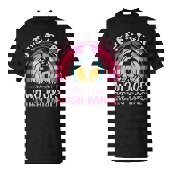 Vintage Retro Irish Dance Just A Girl Who Loves Irish Dance T-Shirt - Monsterry