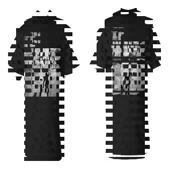 The Walking Papà Festa Del Papà Giorno Dell'uomo Maglietta - Novitaregali