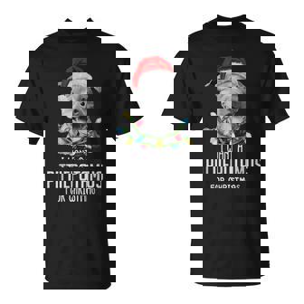 I Want A Pittiepotamus For Christmas Pitbull Lovers T-Shirt - Monsterry