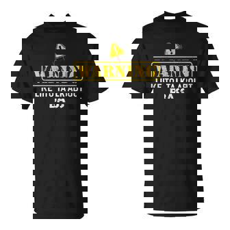 Warning I Like To Talk About BASS T-Shirt - Monsterry