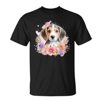 Watercolor Beagle T-Shirt - Geschenkecke