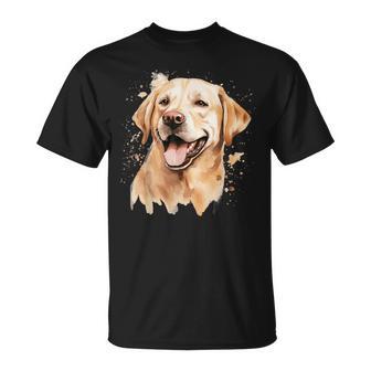 Watercolor Labrador Labbi T-Shirt - Geschenkecke