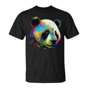 Watercolor Panda T-Shirt - Geschenkecke