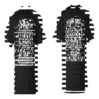 Wenn Christian Es Nicht Reparieren Kann Kann Es Keiner T-Shirt - Geschenkecke