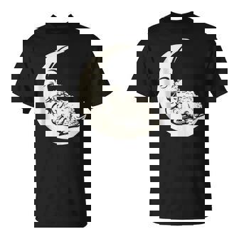 Whimsical Escapism Moon Dreams Sheep Tank Top T-Shirt - Monsterry