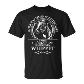 Whippet Guardian Angel Dog Greyhound Dog Saying T-Shirt - Geschenkecke