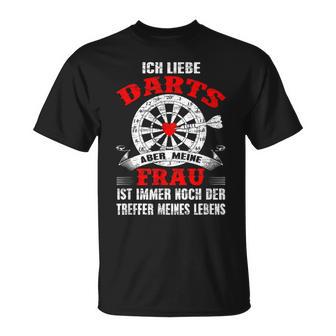 My Wife Is The Hit Of My Life Darts T-Shirt - Geschenkecke