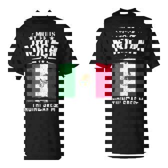 My Wife Is Mexican Nothing Scares Me Mexico Wife T-Shirt - Monsterry