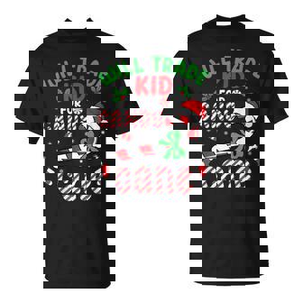 Will Trade Kids For Candy Canes Christmas Dad Mom Men Women T-Shirt - Monsterry