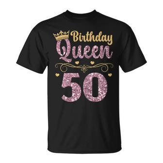 Women's 50Th Queen Birthday 50 Years Fift T-Shirt - Geschenkecke