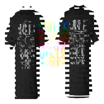 Women's Malle Girls Tour Girls Evening Mallorca Party Holiday With-Neck T-Shirt - Geschenkecke