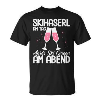 Women's Ski Faserl On The Day Après Ski Queen Apres Ski T-Shirt - Geschenkecke