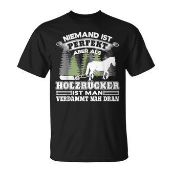 With Wooden Back With Back Horses T-Shirt - Geschenkecke