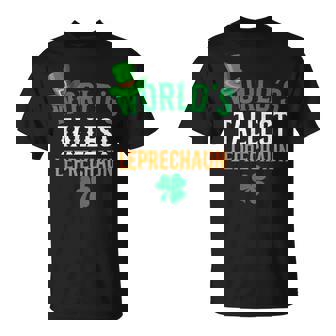 World’S Tallest Leprechaun St Patrick's Day T-Shirt - Monsterry