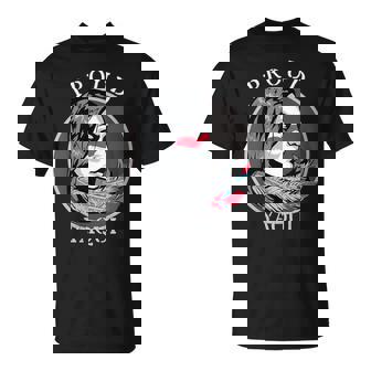 Yaqui Mexican Indian Tribe Warrior Girl Feathers Retro T-Shirt - Monsterry