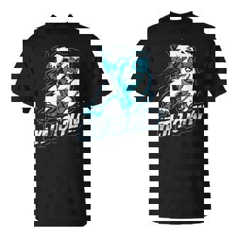 Yeti To Play Bigfoot Ice Hockey Sport Sasquatch Skate T-Shirt - Monsterry