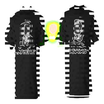 Yoga Drôle Avocats Yogavocado Cadeauxégétaliens Dessin Animé Avocat T-Shirt - Cadeauxyz