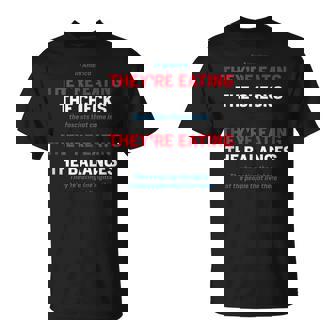 They're Eating The Checks They're Eating The Balances T-Shirt | Mazezy