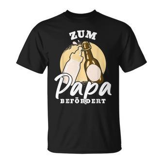 Zum Papa Beförders 2024 Bald Papa 2024 T-Shirt - Geschenkecke