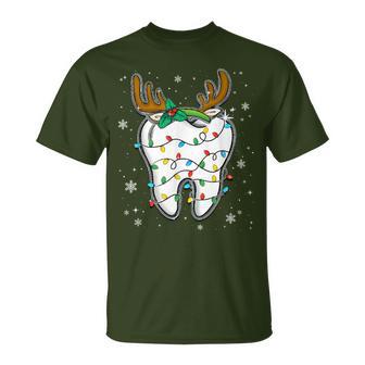 Christmas Dentist Dentist Assistant Christmas Tooth Xmas Dent T-Shirt - Geschenkecke