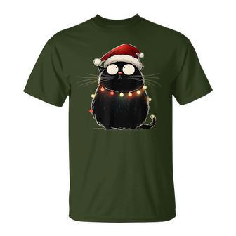 Christmas Tree Christmas Cat Christmas T-Shirt - Geschenkecke