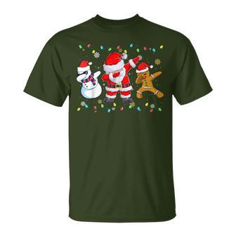 Dabbing Santa Claus Christmas Xmas T-Shirt - Geschenkecke