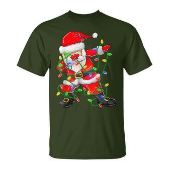 Dabbing Santa Claus Santa Claus T-Shirt - Geschenkecke