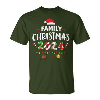 Family Pajamas Christmas 2024 Matching Sets Group Squad Xmas T-Shirt - Geschenkecke